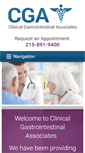 Mobile Screenshot of clinicalgi.com